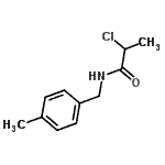 CAS#: 91131-15-6， 2-Chloro-N-(4-methylbenzyl)propanamide