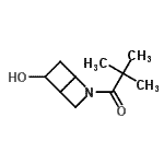 CAS#: 911410-36-1， 1-(5-Hydroxy-2-azabicyclo[2.2.0]hex-2-yl)-2,2-dimethyl-1-propanone