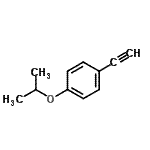 CAS#: 91142-24-4， 1-Ethynyl-4-isopropoxybenzene