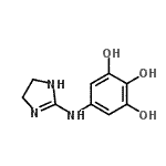 CAS#: 91147-42-1， 5-(4,5-Dihydro-1H-imidazol-2-ylamino)-1,2,3-benzenetriol