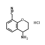 CAS#: 911824-58-3， 4-Amino-8-chromanecarbonitrile hydrochloride (1:1)