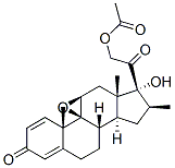 CAS#: 912-38-9， 9beta,11beta-Epoxy-17,21-dihydroxy-16beta-methylpregna-1,4-diene-3,20-dione 21-acetate