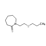 CAS#: 91242-04-5， 1-[2-(Propylsulfanyl)ethyl]-2-azepanethione