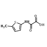 CAS#: 912537-38-3， [(5-Methyl-2-thienyl)amino](oxo)acetic acid