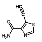 CAS#: 912639-78-2， 5-Ethynyl-1,3-thiazole-4-carboxamide