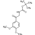 CAS#: 912762-37-9， 2-Methyl-2-propanyl [2-(3,4-dimethoxyphenyl)-2-oxoethyl]carbamate