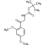 CAS#: 912762-41-5， 2-Methyl-2-propanyl [2-(2,4-dimethoxyphenyl)-2-oxoethyl]carbamate