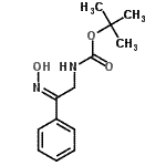 CAS#: 912762-45-9， 2-Methyl-2-propanyl [(2Z)-2-(hydroxyimino)-2-phenylethyl]carbamate