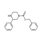 CAS#: 912763-24-7， Benzyl 3-phenyl-1-piperazinecarboxylate