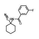CAS#: 912770-84-4， N-(1-Cyanocyclohexyl)-3-fluorobenzamide