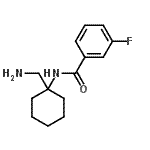 CAS#: 912770-93-5， N-[1-(Aminomethyl)cyclohexyl]-3-fluorobenzamide