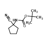 CAS#: 912770-99-1， 2-Methyl-2-propanyl (1-cyanocyclopentyl)carbamate