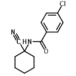 CAS#: 912771-01-8， 4-Chloro-N-(1-cyanocyclohexyl)benzamide