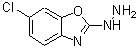 结构式 CAS# 912773-31-0, 6-氯-2-肼基-1,3-苯并恶唑