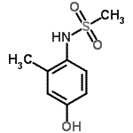CAS#: 912895-74-0， N-(4-Hydroxy-2-methylphenyl)methanesulfonamide