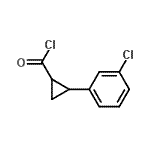 CAS#: 91329-56-5， 2-(3-Chlorophenyl)cyclopropanecarbonyl chloride