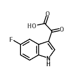 CAS#: 913320-96-4， (5-Fluoro-1H-indol-3-yl)(oxo)acetic acid