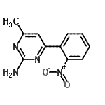 CAS#: 913322-55-1， 4-Methyl-6-(2-nitrophenyl)-2-pyrimidinamine