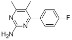 CAS#: 913322-60-8， 4-(4-Fluorophenyl)-5,6-Dimethyl-2-Pyrimidinamine