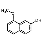 CAS#: 91344-50-2， 8-Methoxy-2-naphthol