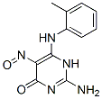 CAS#: 91347-56-7， 2-Amino-6-[(2-Methylphenyl)Amino]-5-Nitroso-1H-Pyrimidin-4-One