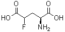structure of CAS# 91383-47-0, 4-Fluoroglutamic acid;(¡À)-2-Amino-4-fluoroglutaric acid;2-Amino-4-fluoroglutaric acid;2-Amino-4-fluoropentane-1,5-dioic acid