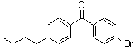 structure of CAS# 91404-25-0, (4-Bromophenyl)(4-butylphenyl)methanone;4-Bromo-4'-1-butylbenzophenone;ZINC04241300