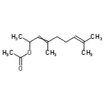 CAS#: 91418-25-6， 4,8-Dimethyl-3,7-nonadien-2-yl acetate
