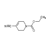 CAS#: 91419-62-4， Ethyl 4-cyano-3,6-dihydro-1(2H)-pyridinecarboxylate