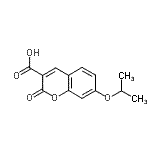 CAS#: 914203-21-7， 7-Isopropoxy-2-oxo-2H-chromene-3-carboxylic acid