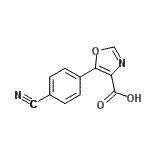 CAS#: 914220-32-9， 5-(4-Cyanophenyl)-1,3-oxazole-4-carboxylic acid