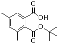 CAS#: 914223-23-7， 3,5-Dimethyl-2-{[(2-methyl-2-propanyl)oxy]carbonyl}benzoic acid
