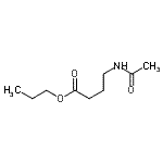 CAS#: 914306-27-7， Propyl 4-acetamidobutanoate