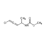CAS#: 91434-57-0， Methyl (5-chloro-3,4-pentadien-2-yl)carbamate