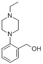 结构式 CAS# 914349-49-8, 2-(4-乙基-1-哌嗪基)-苯甲醇