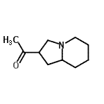 CAS#: 91436-15-6， 1-(Octahydro-2-indolizinyl)ethanone