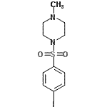 CAS#: 914610-38-1， 1-[(4-Iodophenyl)sulfonyl]-4-methylpiperazine
