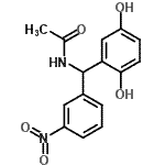 CAS#: 915019-21-5， N-[(2,5-Dihydroxyphenyl)(3-nitrophenyl)methyl]acetamide