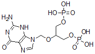 CAS#: 91516-84-6， 9-(1,3-Dihydroxy-2-Propoxymethyl)-Guanine-Bis(Monophosphate)