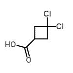 CAS#: 915185-89-6， 3,3-Dichlorocyclobutanecarboxylic acid