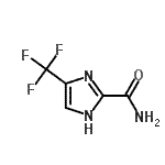 CAS#: 915230-42-1， 4-(Trifluoromethyl)-1H-imidazole-2-carboxamide