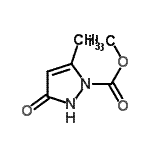 CAS#: 915396-45-1， Methyl 5-methyl-3-oxo-2,3-dihydro-1H-pyrazole-1-carboxylate