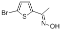 structure of CAS# 915402-26-5, (Z)-1-(5-Bromo-Thiophen-2-Yl)-Ethanone Oxime;1-(5-Bromo-2-Thienyl)Ethanone Oxime;Fs000351;Z-1-(5-Bromo-Thiophen-2-Yl)-Ethanone Oxime