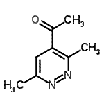 CAS#: 91544-05-7， 1-(3,6-Dimethyl-4-pyridazinyl)ethanone