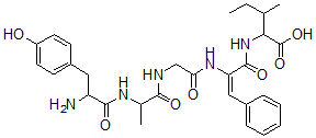 CAS#: 91549-05-2， 4-Dehydro-phe-leu-enkephalin