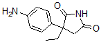 CAS#: 91567-07-6， 3-(4'-Aminophenyl)-3-Ethylpyrollidine-2,5-Dione