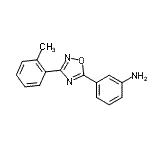 CAS#: 915920-56-8， 3-[3-(2-Methylphenyl)-1,2,4-oxadiazol-5-yl]aniline
