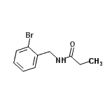 CAS#: 915921-40-3， N-(2-Bromobenzyl)propanamide