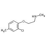 CAS#: 915921-44-7， 2-(2-Chloro-4-methylphenoxy)-N-methylethanamine