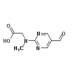 CAS#: 915921-77-6， N-(5-Formyl-2-pyrimidinyl)-N-methylglycine